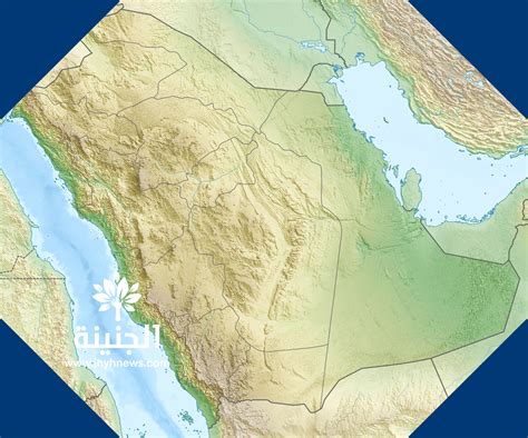 تأتي المملكة العربية السعودية في المركز الاول بين الدول العربية من حيث المساحة